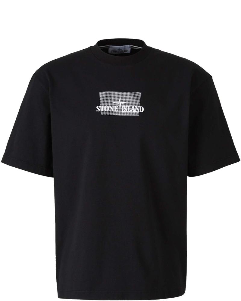 Оригінальна Cotton Printed T-Shirt Stone island