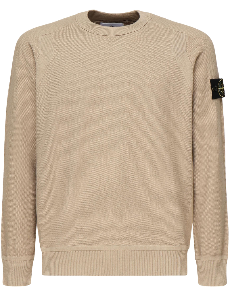 Maglione Girocollo Dal Taglio Ampio Con Dettagli A Coste Stone island – Гарантія оригінальності