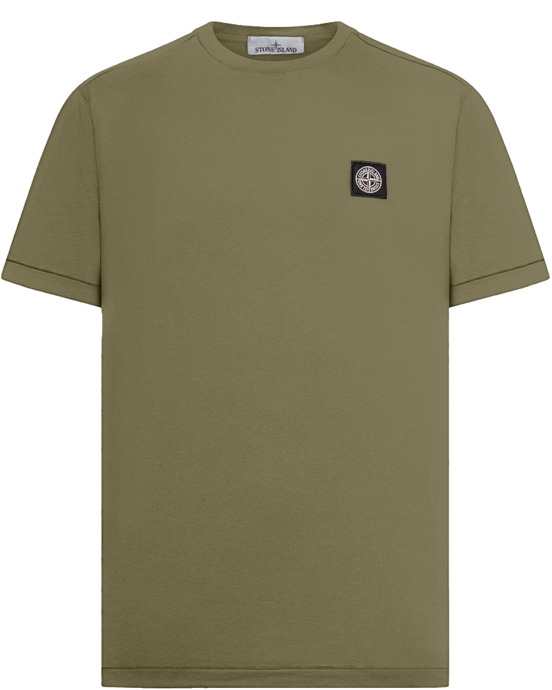 Short-Sleeve T-Shirt With Compass Patch Black Stone island оригінал – Купити в Україні