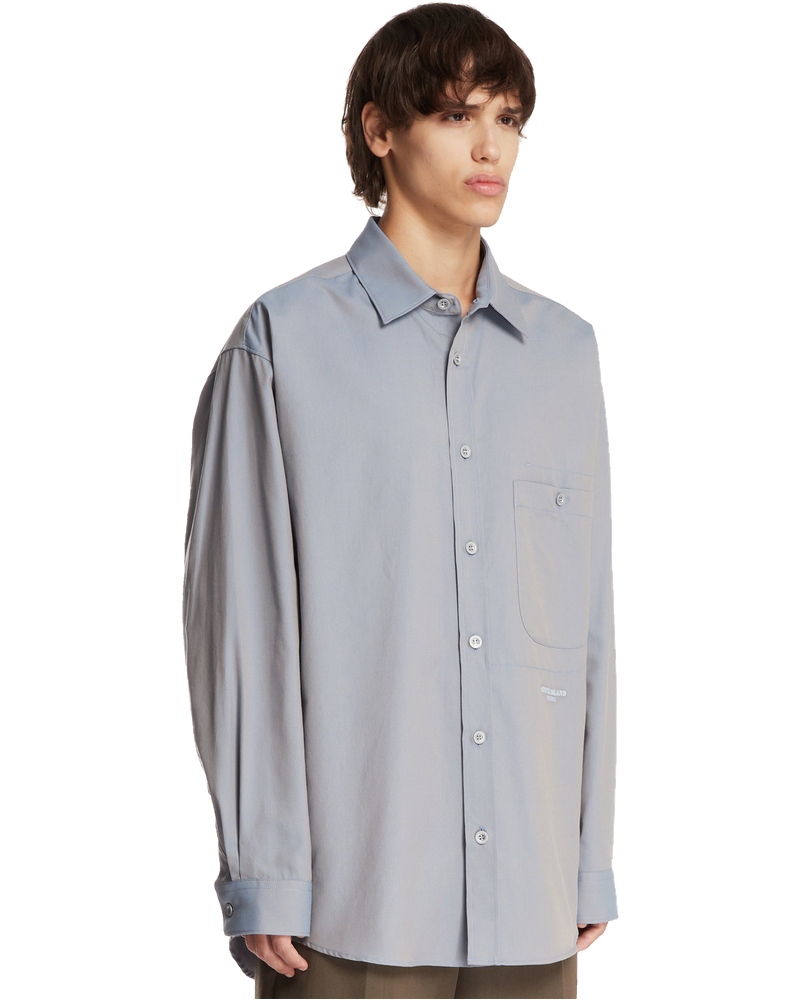 Оригінальна Light Blue Cotton Shirt Stone island