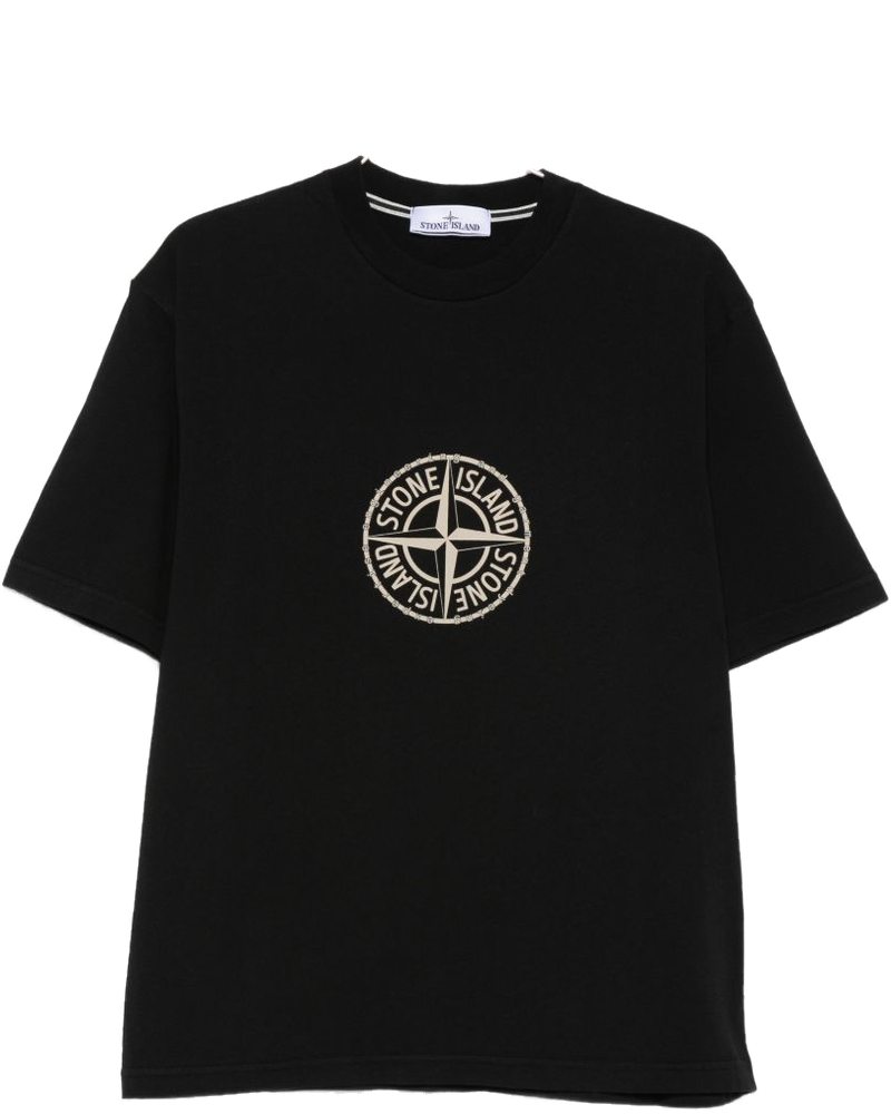 Logo-Print T-Shirt Stone island – Гарантія оригінальності