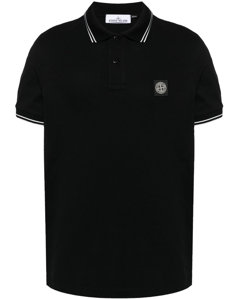 Оригінальна Logo-Patch Polo Shirt Stone island