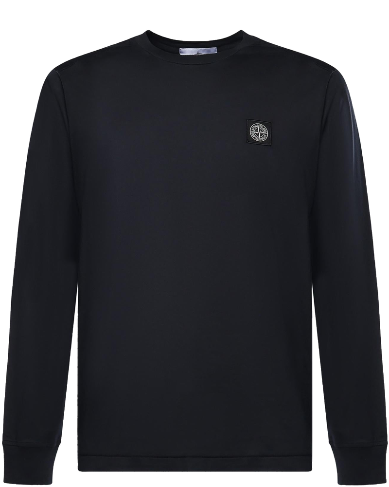 Оригінальна T-Shirt Con Patch Compass In Jersey DI Cotone Stone island