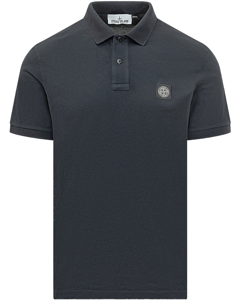 Short Sleeve Polo Shirt With Patch Stone island – Гарантія оригінальності