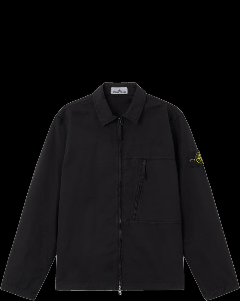 BG_REMOVED_CATALOG_Stone Island Mens Supima® Cotton Will Stretch-TC Overshirt - STONE ISLAND