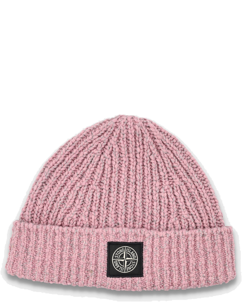 Mouliné Wool Beanie With Compass Logo Stone island – Гарантія оригінальності