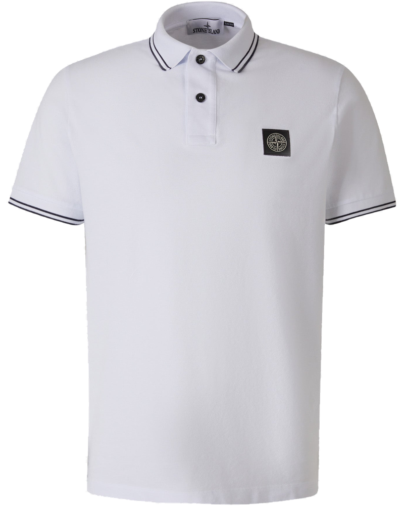Оригінальна Piqué Polo Striped Detail Stone island