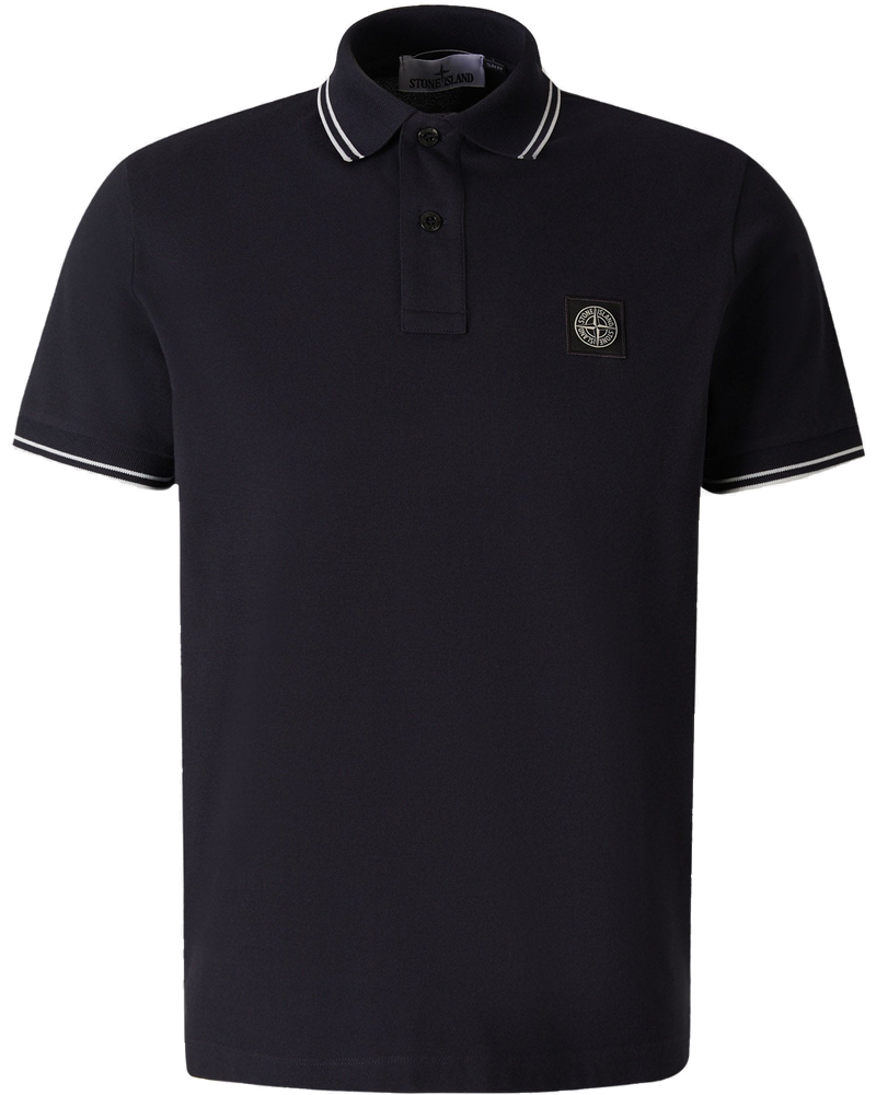 Оригінальна Piqué Polo Striped Detail Stone island
