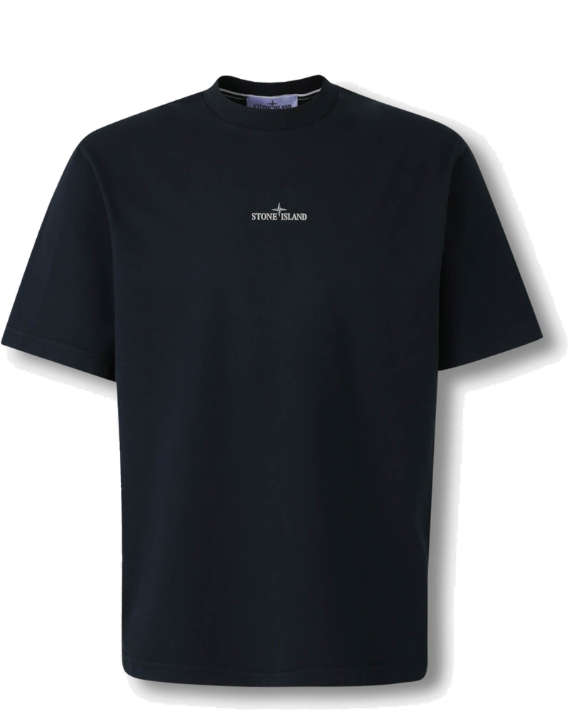 Printed Cotton T-Shirt Stone island – Гарантія оригінальності
