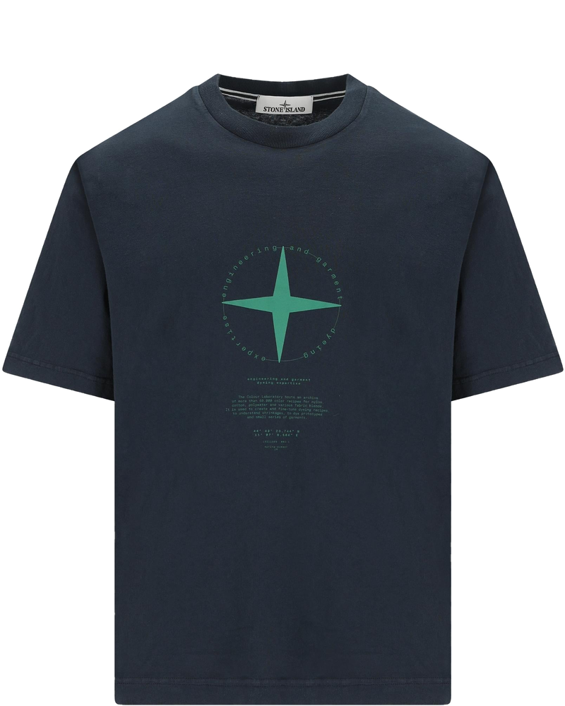 Cotton T Shirt Stone island оригінал – Купити в Україні
