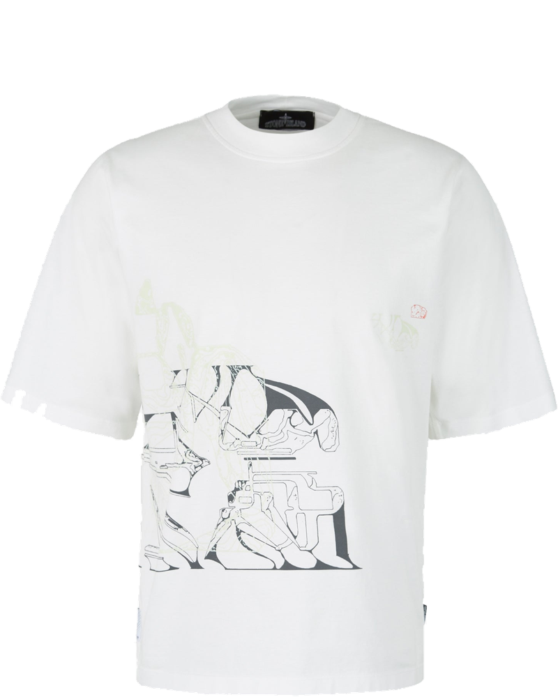 Printed Graphic T-Shirt Stone island – Гарантія оригінальності