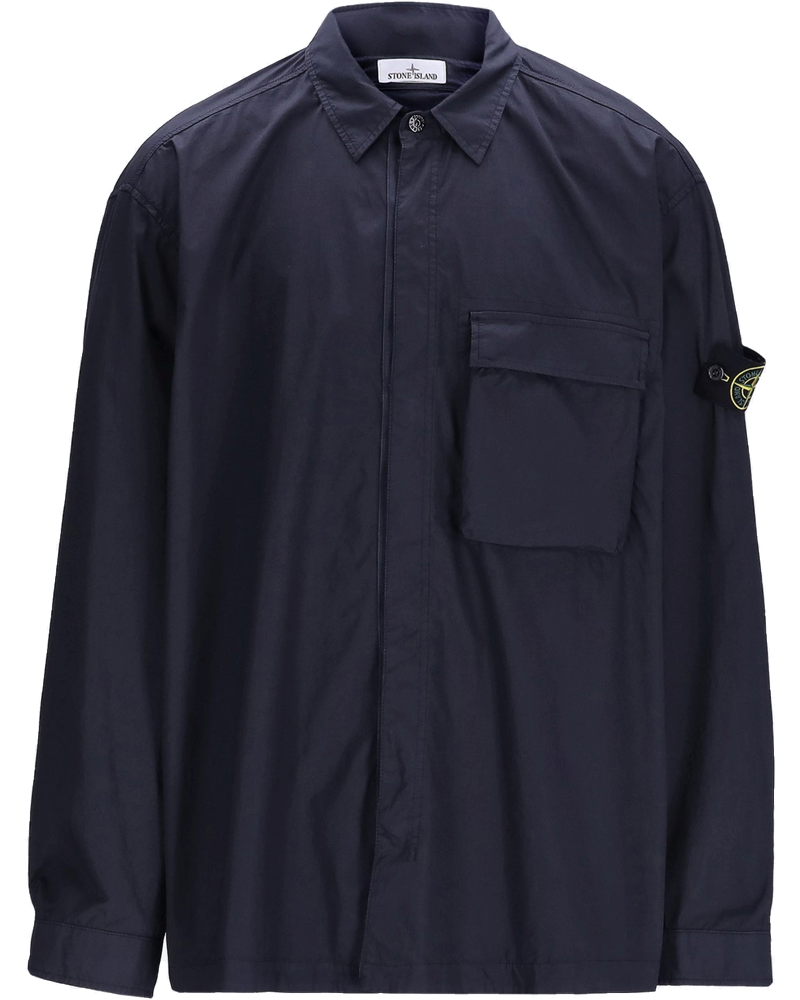 Оригінальна Stretch Cotton Garment Dyed Shirt Stone island