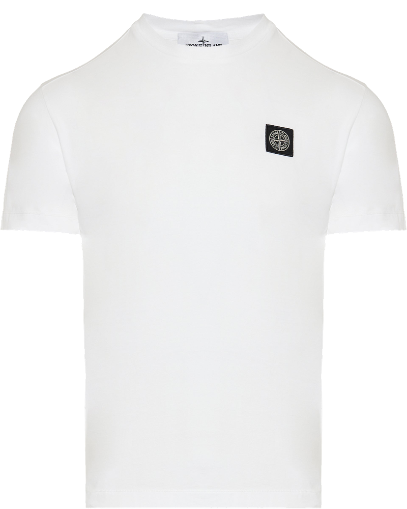 Оригінальна Slim Fit T Shirt With Compass Patch Stone island