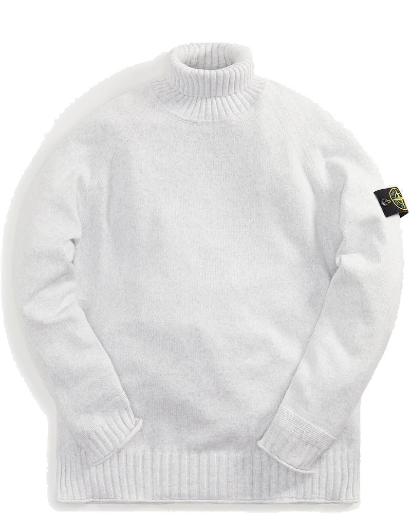 Winter Cotton Turtleneck Pearl Grey Stone island – Гарантія оригінальності