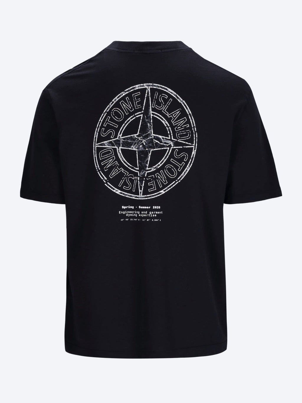 Stone Short Sleeve T-Shirt Stone island – Гарантія оригінальності – вид ззаду