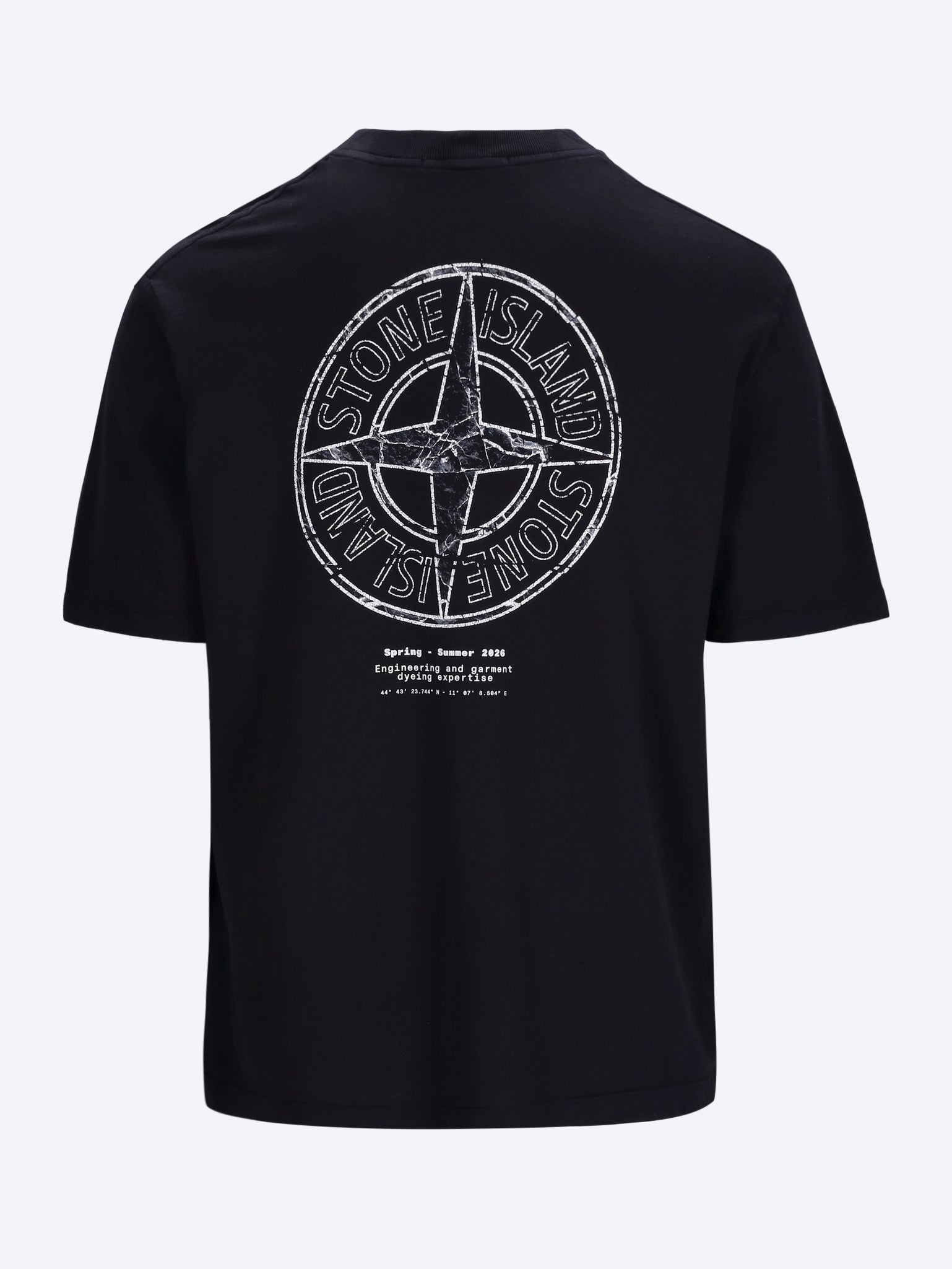Stone Short Sleeve T-Shirt Stone island – Гарантія оригінальності – вид ззаду