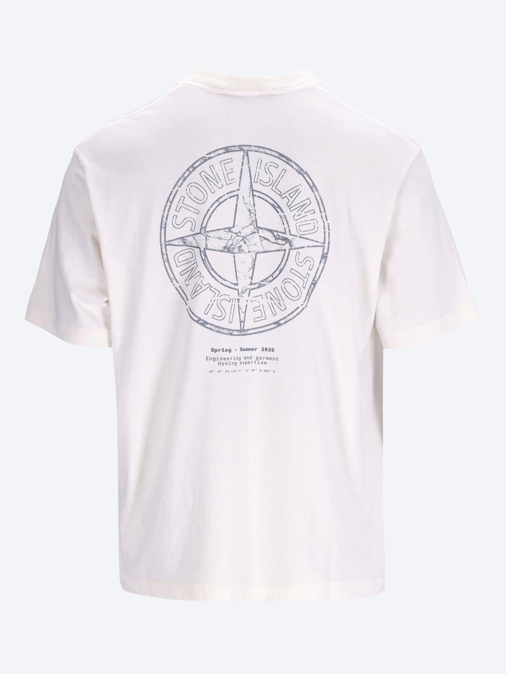 Stone Short Sleeve T-Shirt Stone island – Гарантія оригінальності – вид ззаду