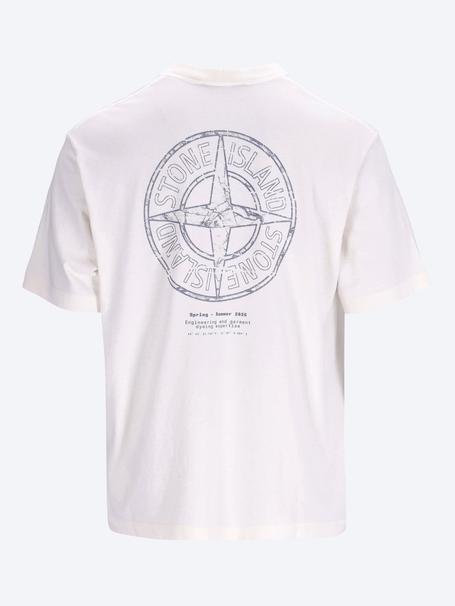 Stone Short Sleeve T-Shirt Stone island – Гарантія оригінальності – вид ззаду