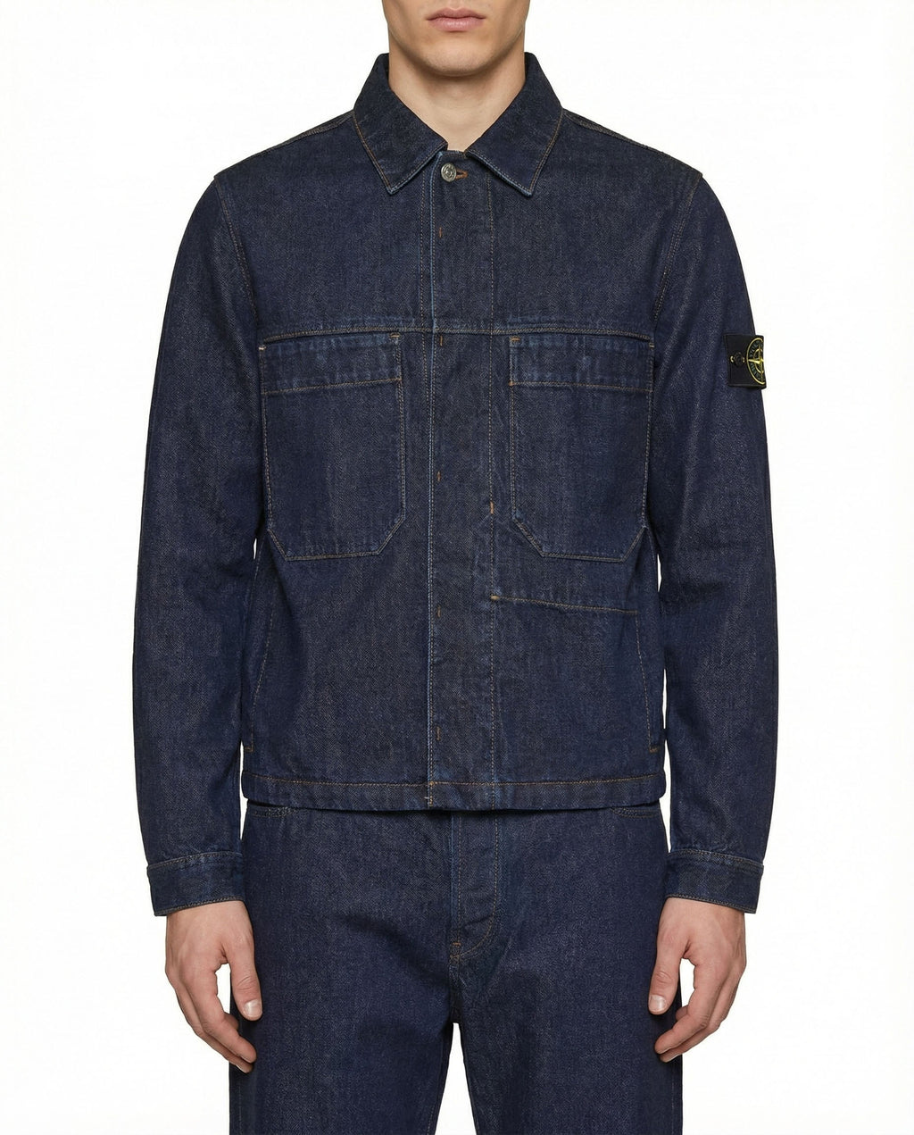 Denim Jacket Stone island – Гарантія оригінальності – вид ззаду