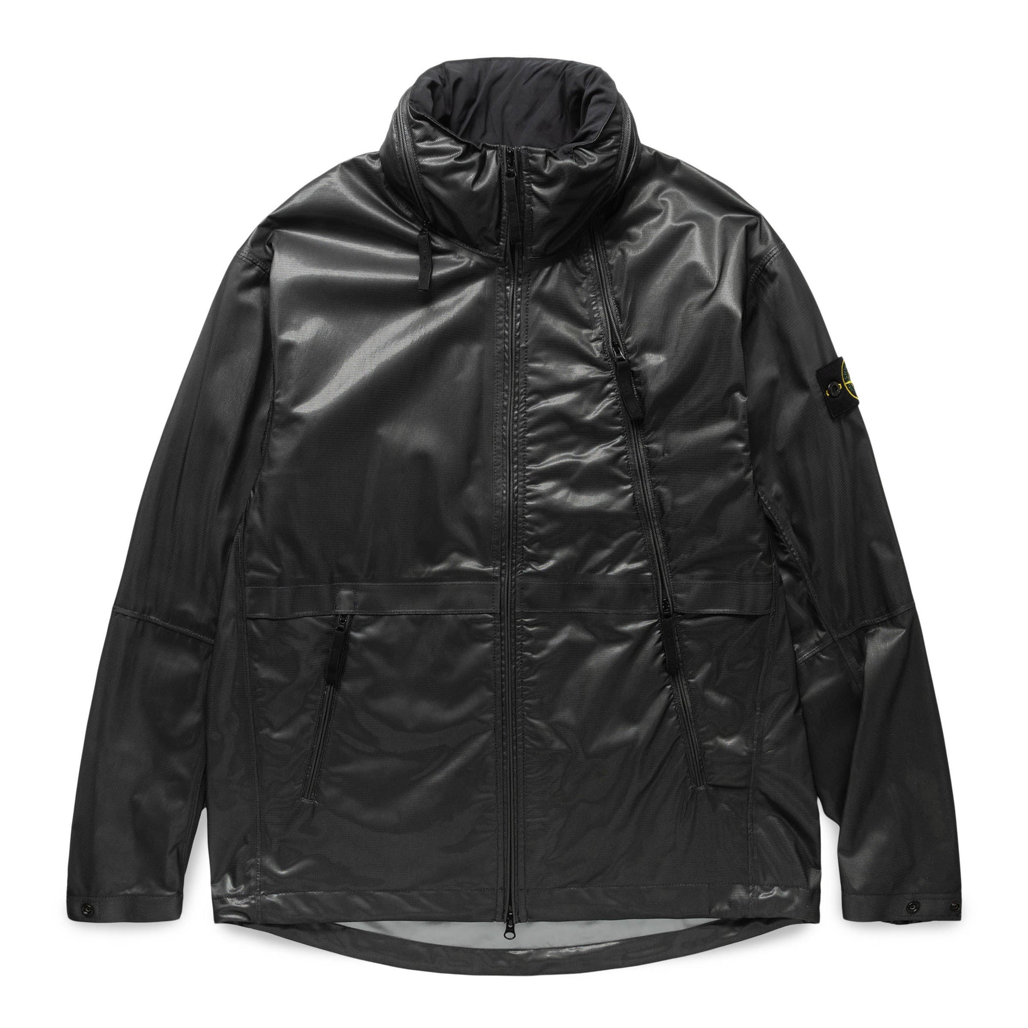 Metallic Run Proof Nylon Jacket 801543433 Stone island – Гарантія оригінальності – боковий вид