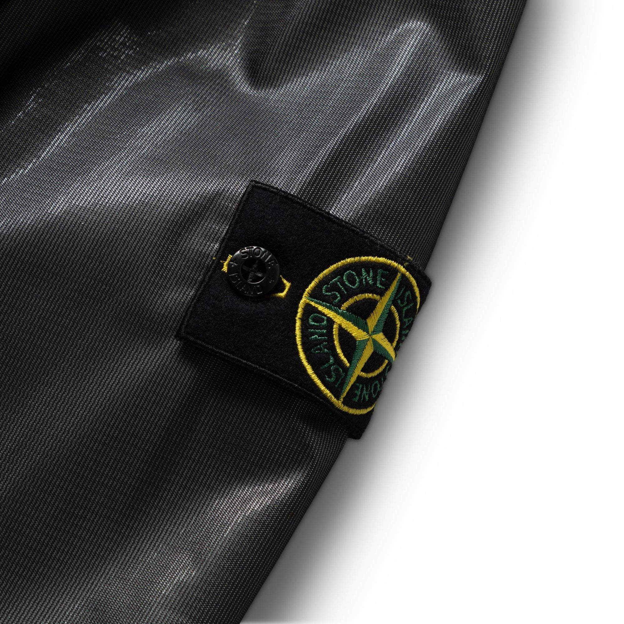 Metallic Run Proof Nylon Jacket 801543433 Stone island – Гарантія оригінальності – детальний вид