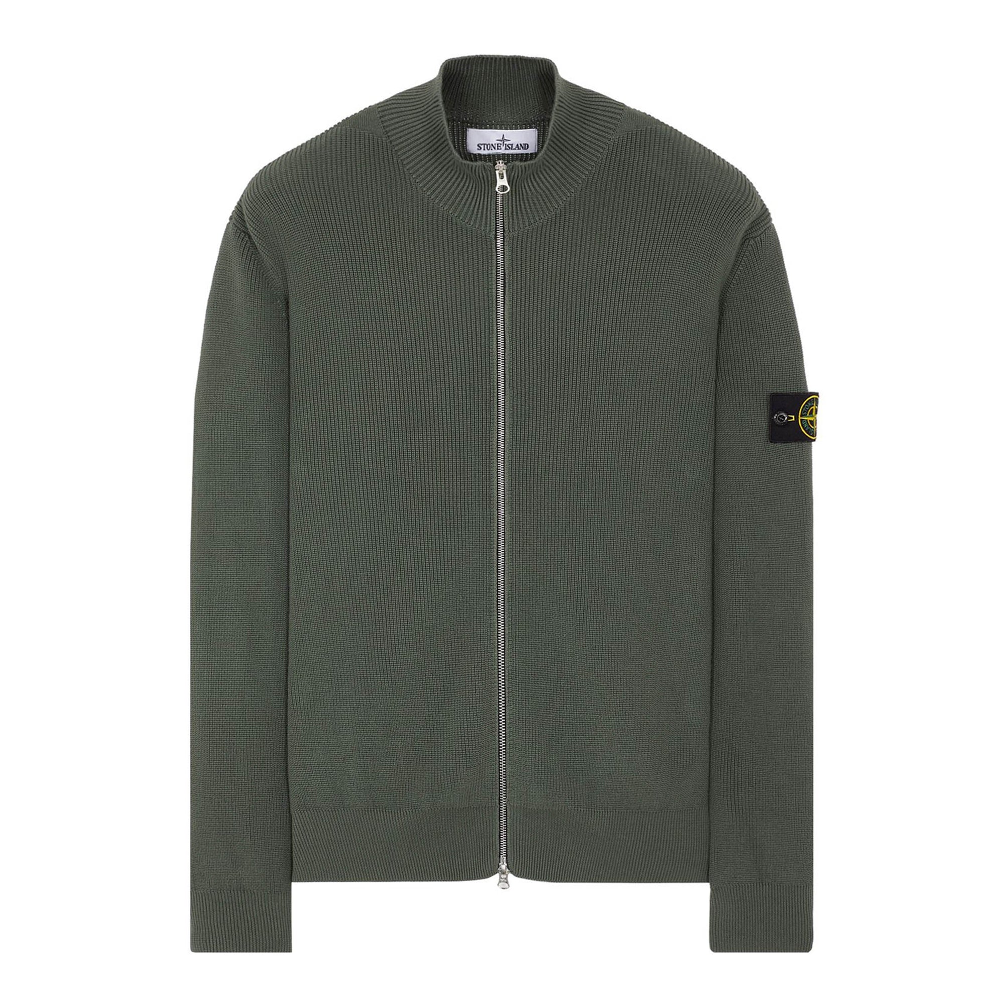 Zip Cardigan 8015526d8 Stone island оригінал – Купити в Україні – боковий вид - STONE ISLAND