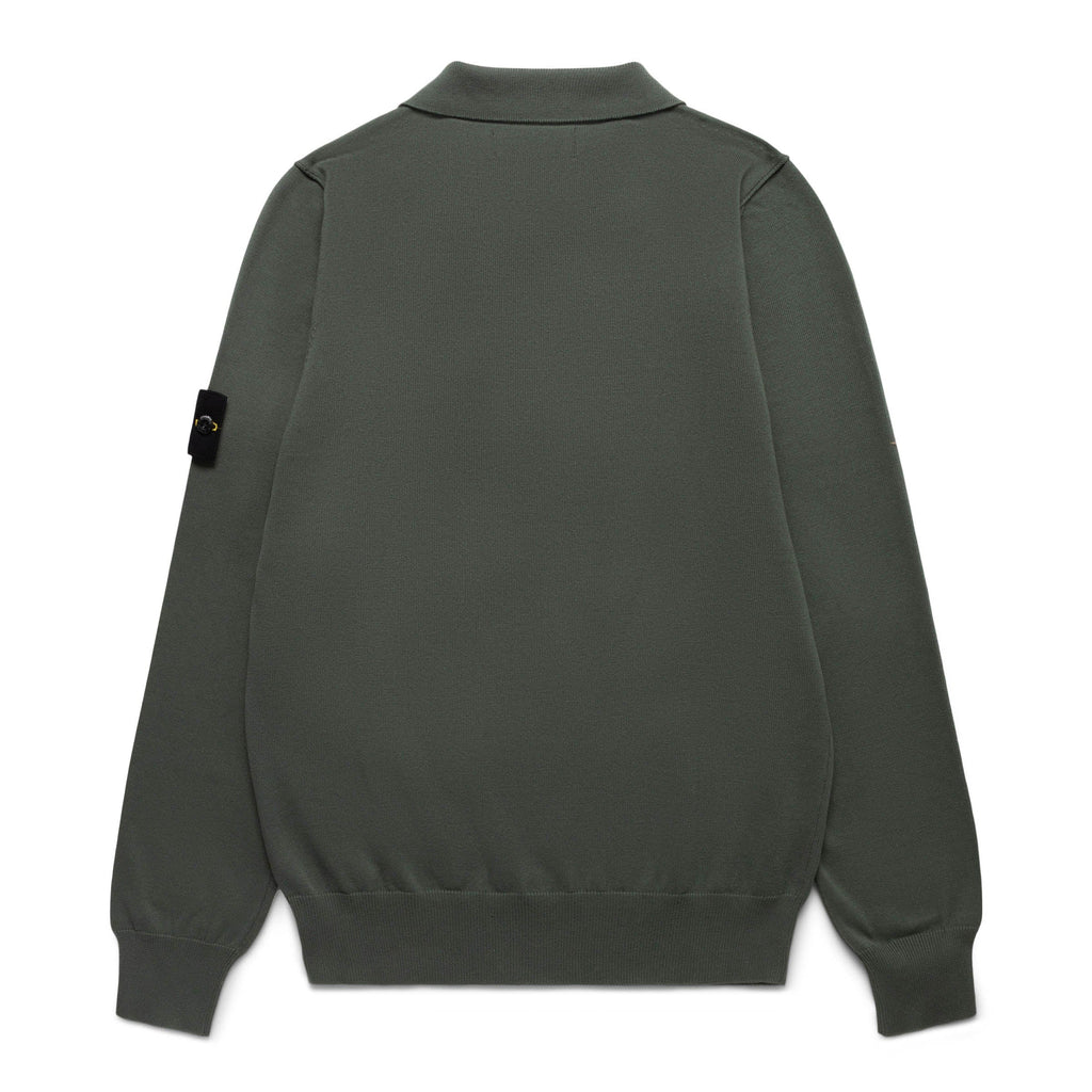 Half-Zip Knit Polo 8015543b2 Stone island – Гарантія оригінальності – вид ззаду