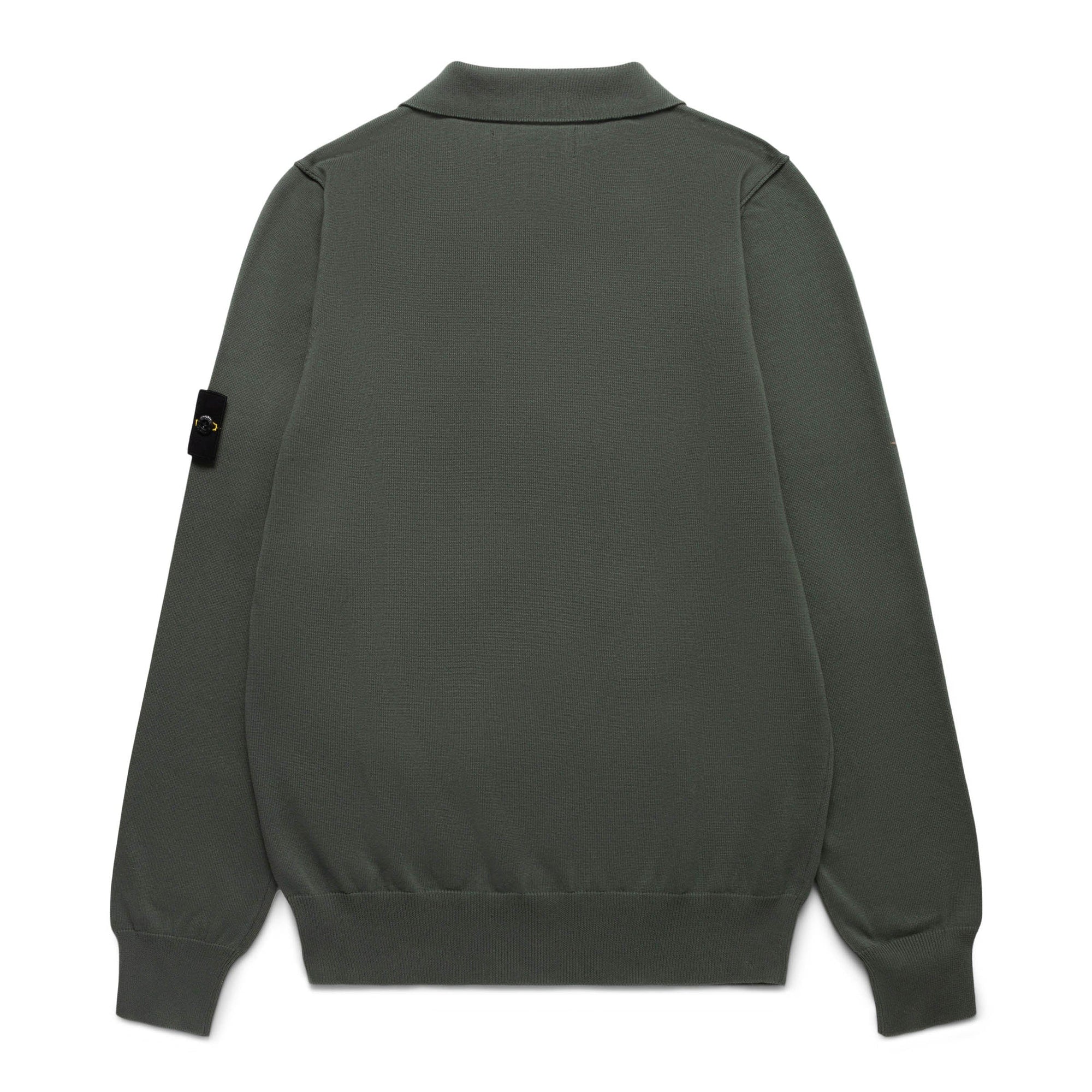Half-Zip Knit Polo 8015543b2 Stone island – Гарантія оригінальності – вид ззаду