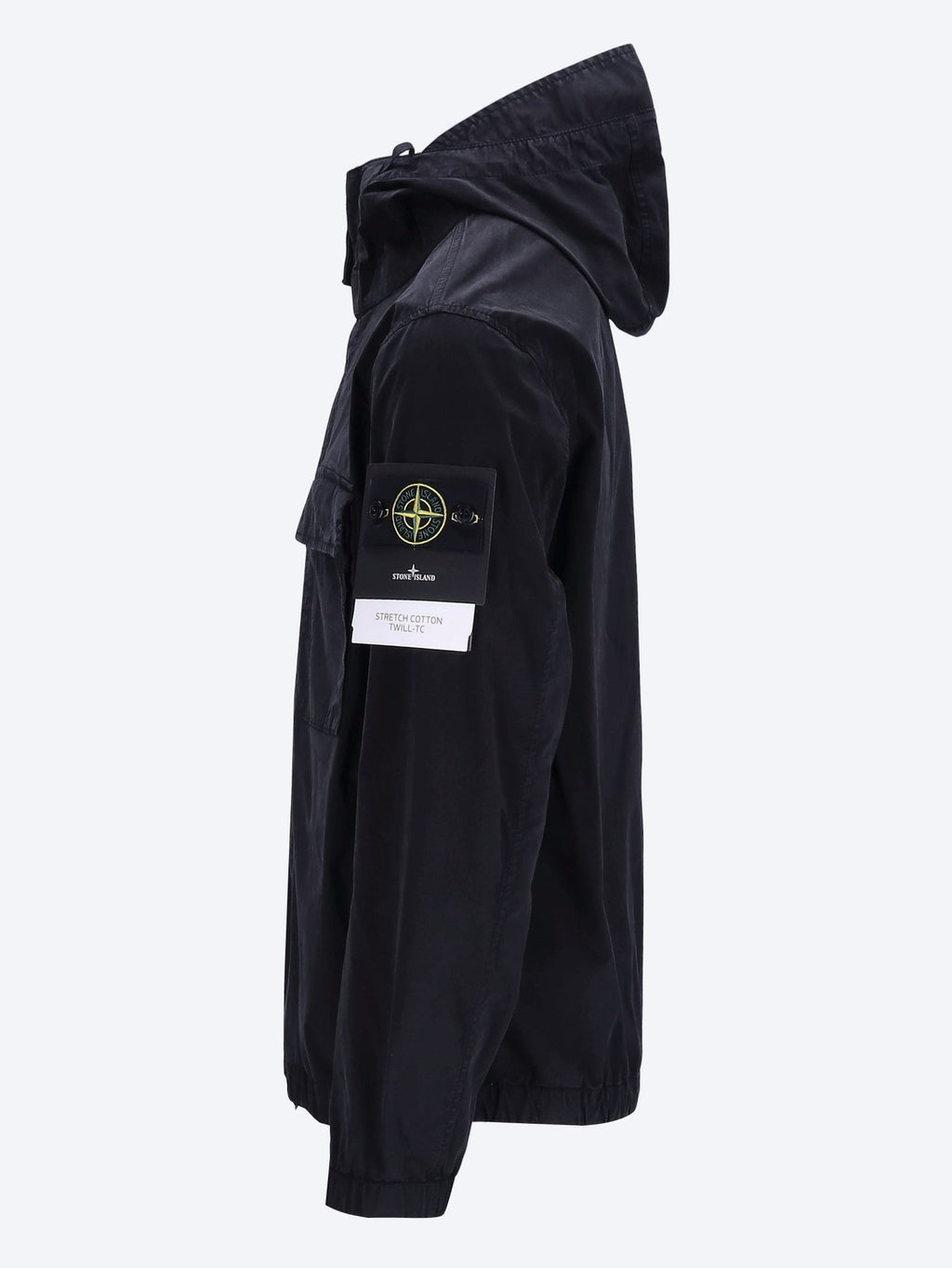 Оригінальна Stretch Organic Cotton Twill Jacket Stone island – вид ззаду