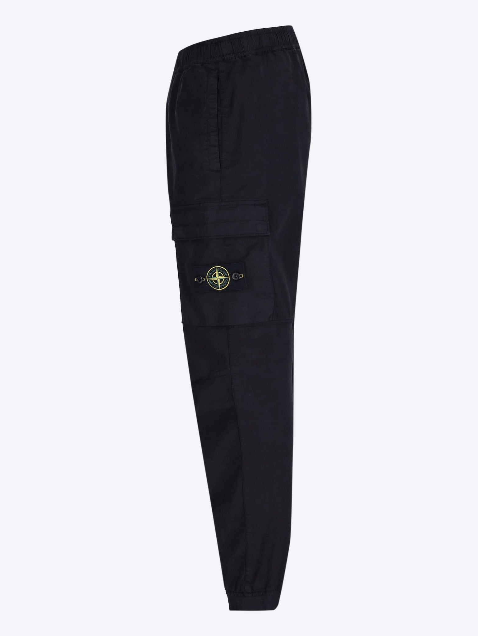 Stretch Organic Cotton Twill Pants Stone island оригінал – Купити в Україні – вид ззаду