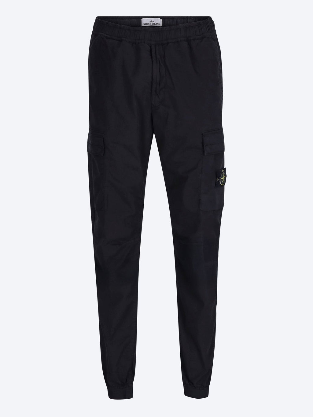 Stretch Organic Cotton Twill Pants Stone island оригінал – Купити в Україні – боковий вид