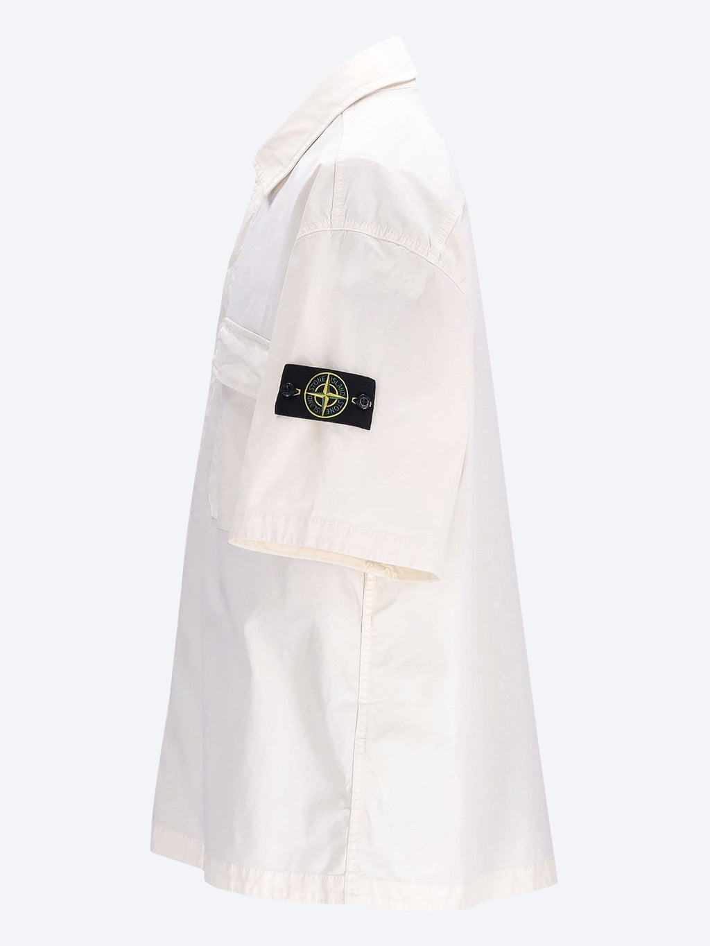 Stretch Organic Cotton Twill Shirt Stone island – Гарантія оригінальності – вид ззаду