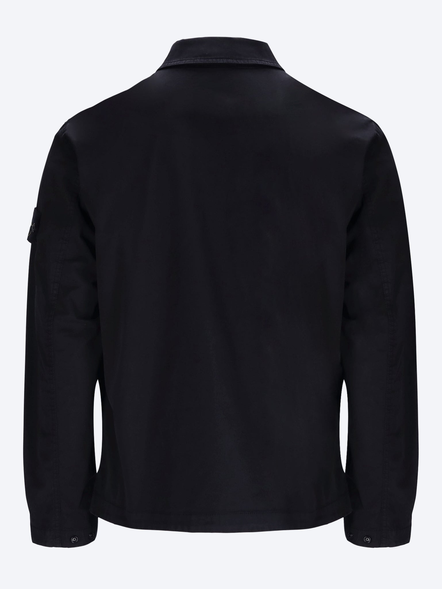 Stretch Organic Cotton Twill Shirt Stone island – Гарантія оригінальності – детальний вид