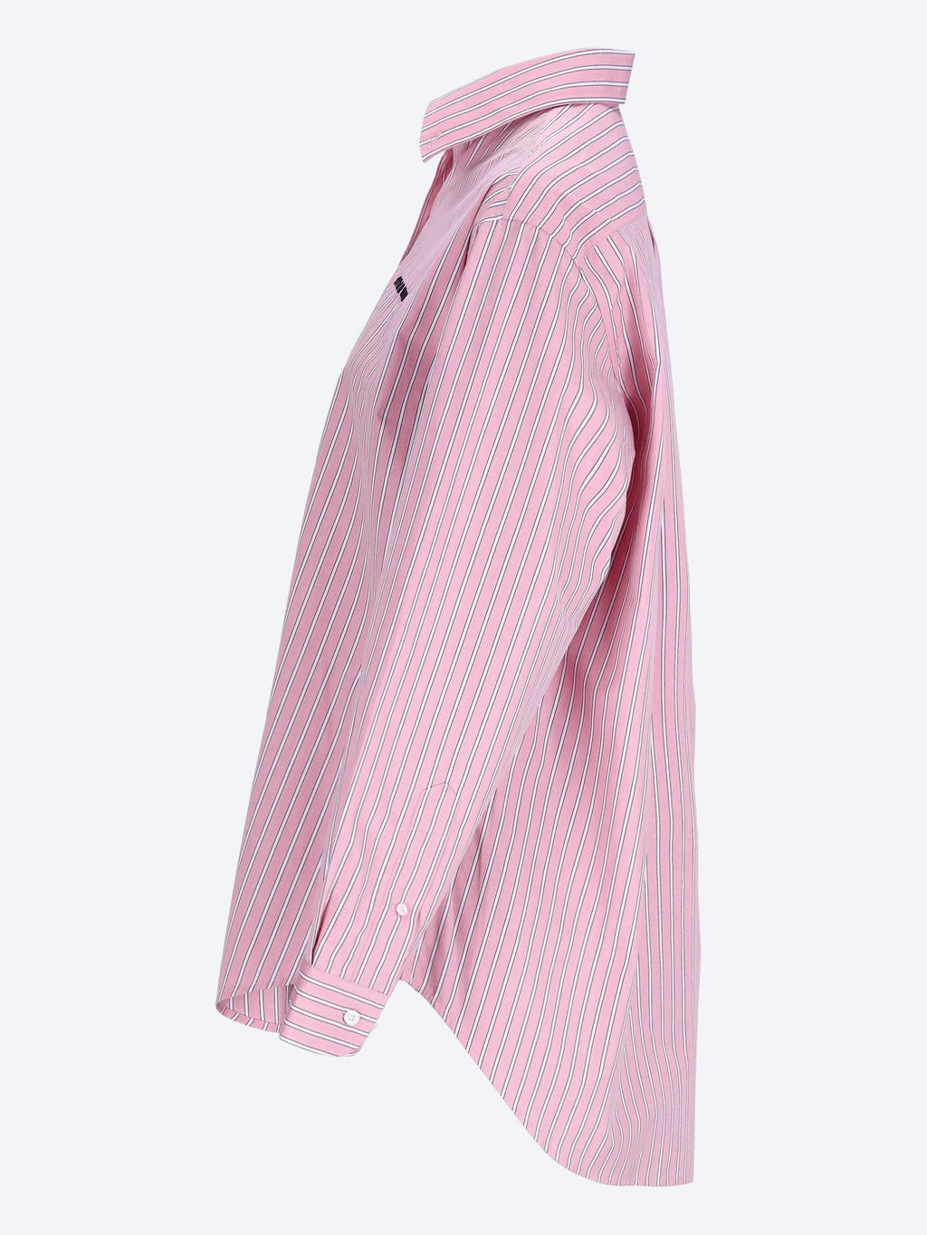 Striped Poplin Shirt Miu miu – Гарантія оригінальності – вид ззаду