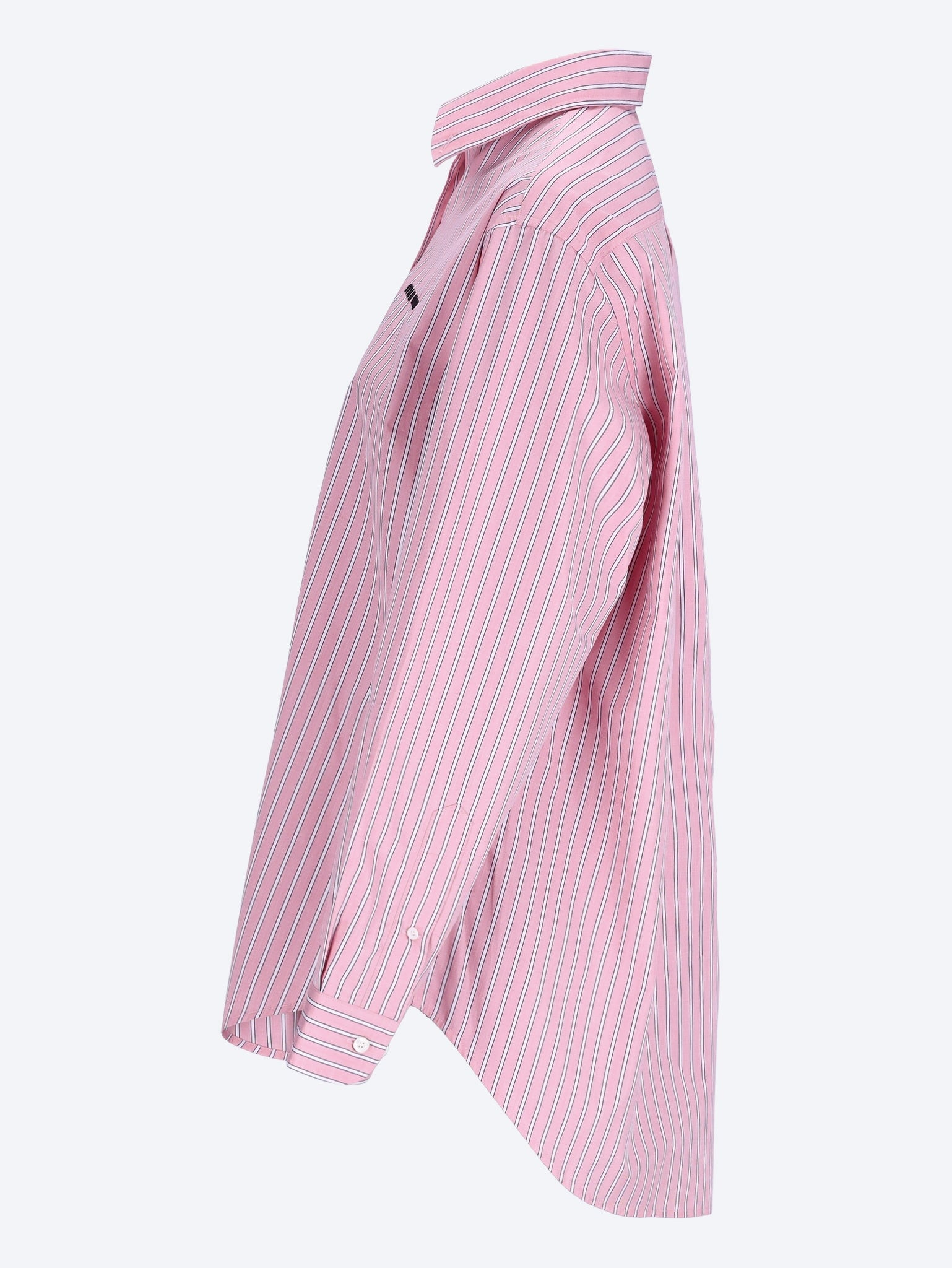 Striped Poplin Shirt Miu miu – Гарантія оригінальності – вид ззаду
