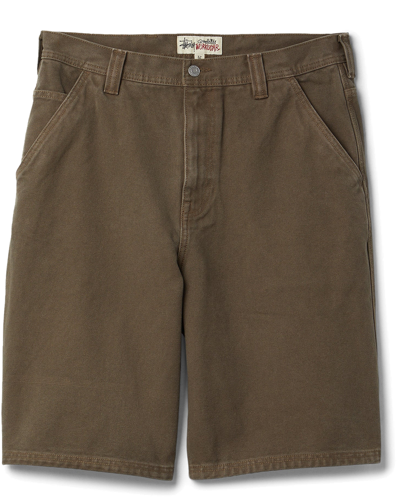 Work Short Washed Canvas Shorts Stussy – Гарантія оригінальності