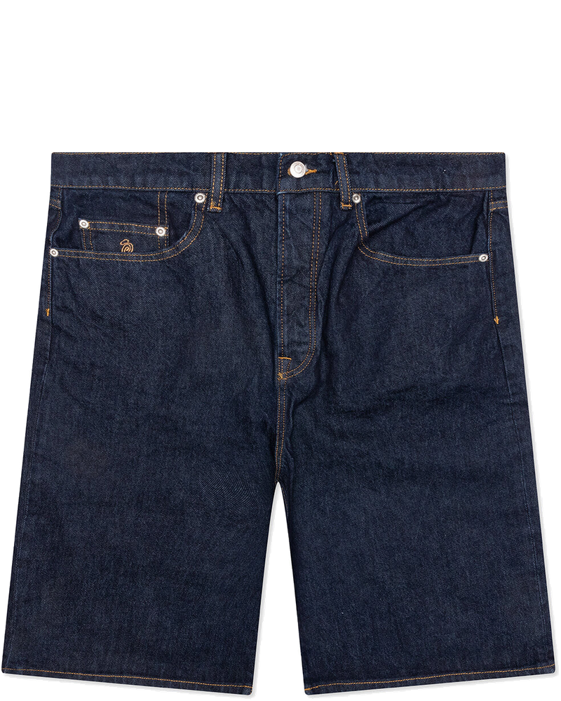 Big Ol Denim Shorts Rinsed Indigo Stussy оригінал – Купити в Україні