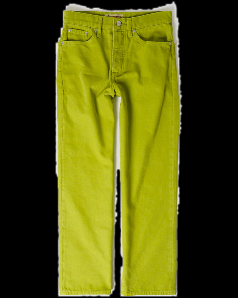 BG_REMOVED_CATALOG_CLASSIC CACTUS GREEN JEANS - STUSSY
