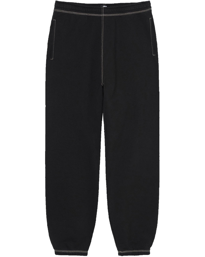 Mens Contrast Stitch Label Pant Black Stussy – Гарантія оригінальності