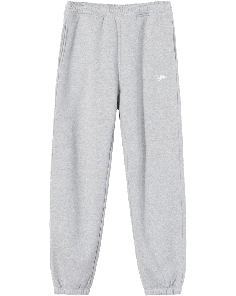 Mens Stock Logo Pants Grey Heather Stussy оригінал – Купити в Україні
