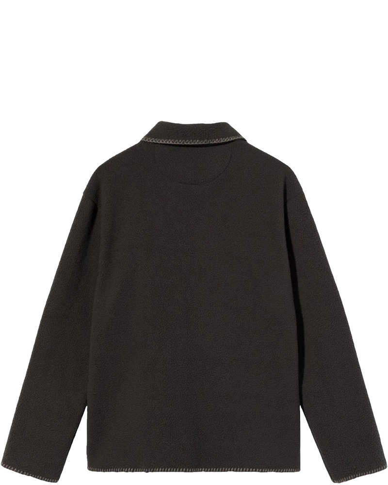 Оригінальна Mens Woodsy Blanket Stitch Fleece Charcoal Stussy