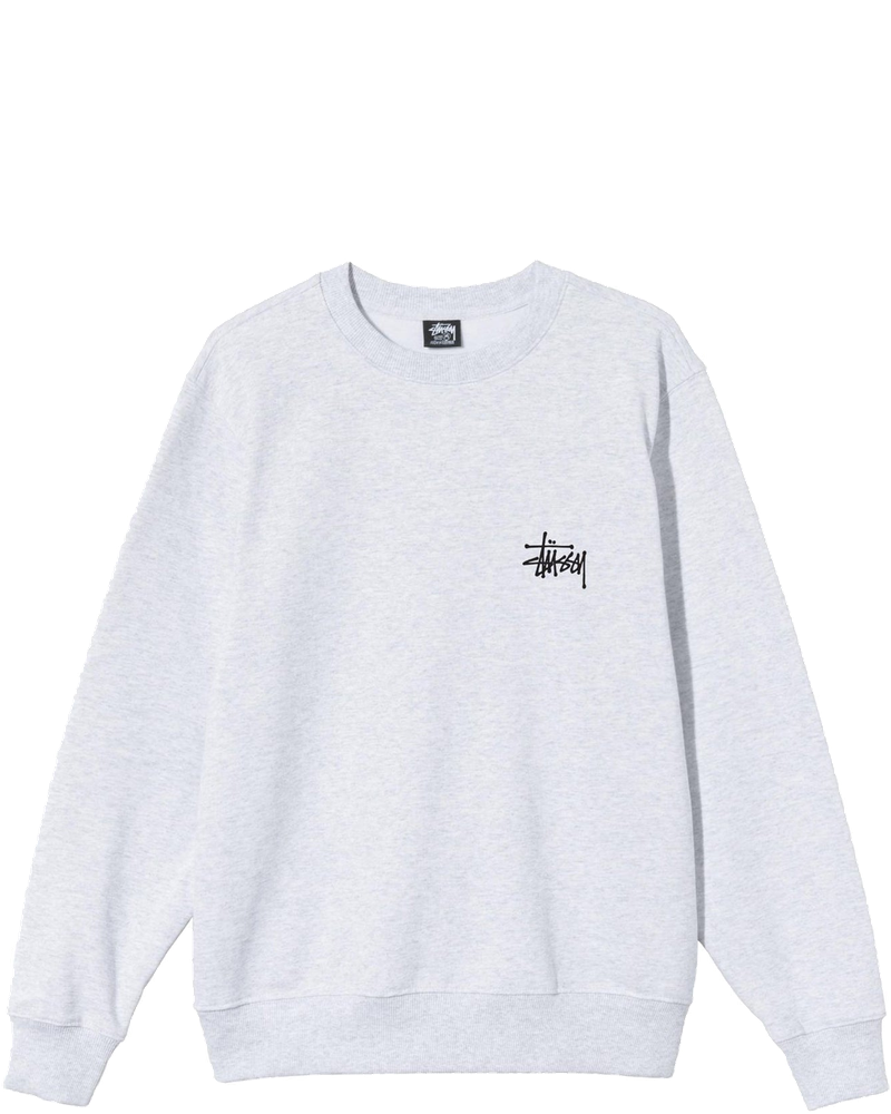 Оригінальна Mens Basic Stussy Ash Heather Crew Stussy