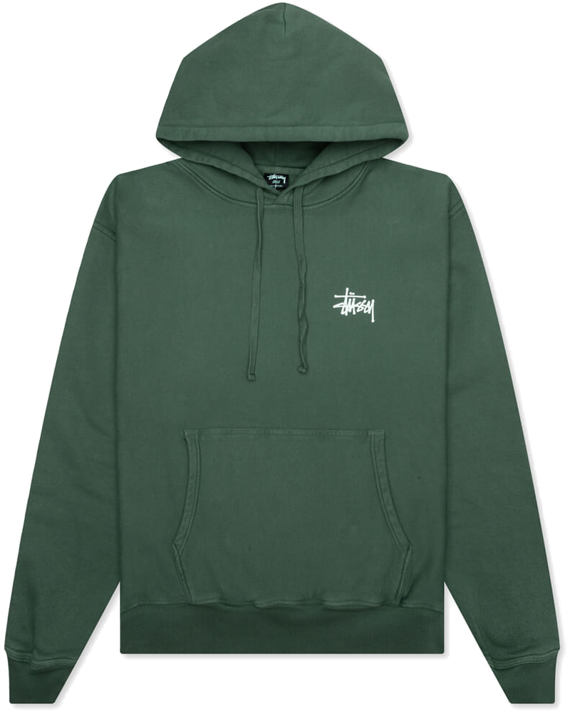 Basic Stussy Pigment Dyed Hoodie Stussy оригінал – Купити в Україні