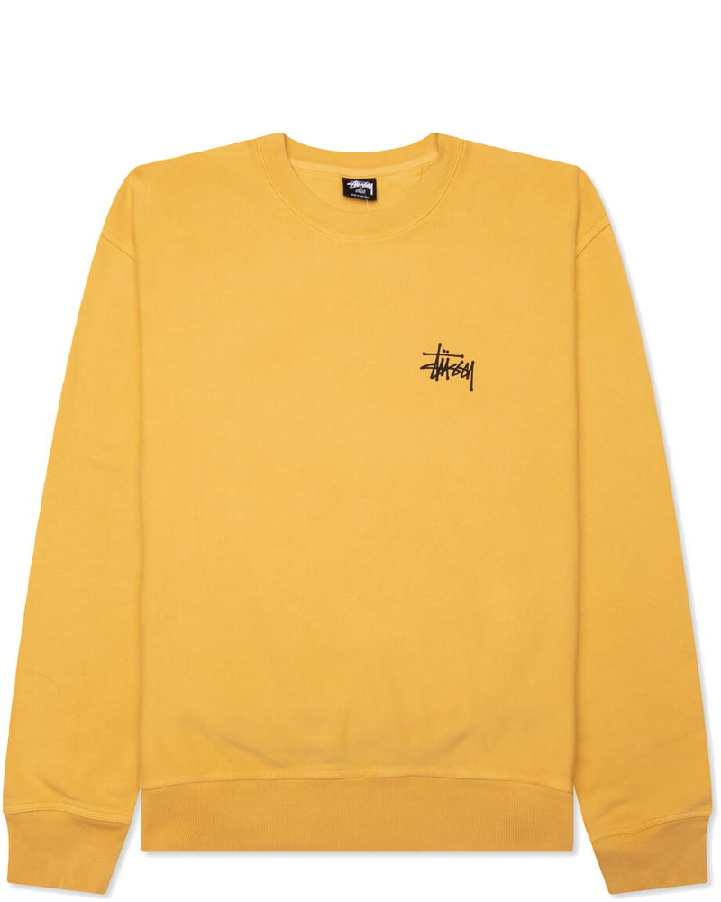 Basic Stussy Pigment Dyed Crew Stussy – Гарантія оригінальності