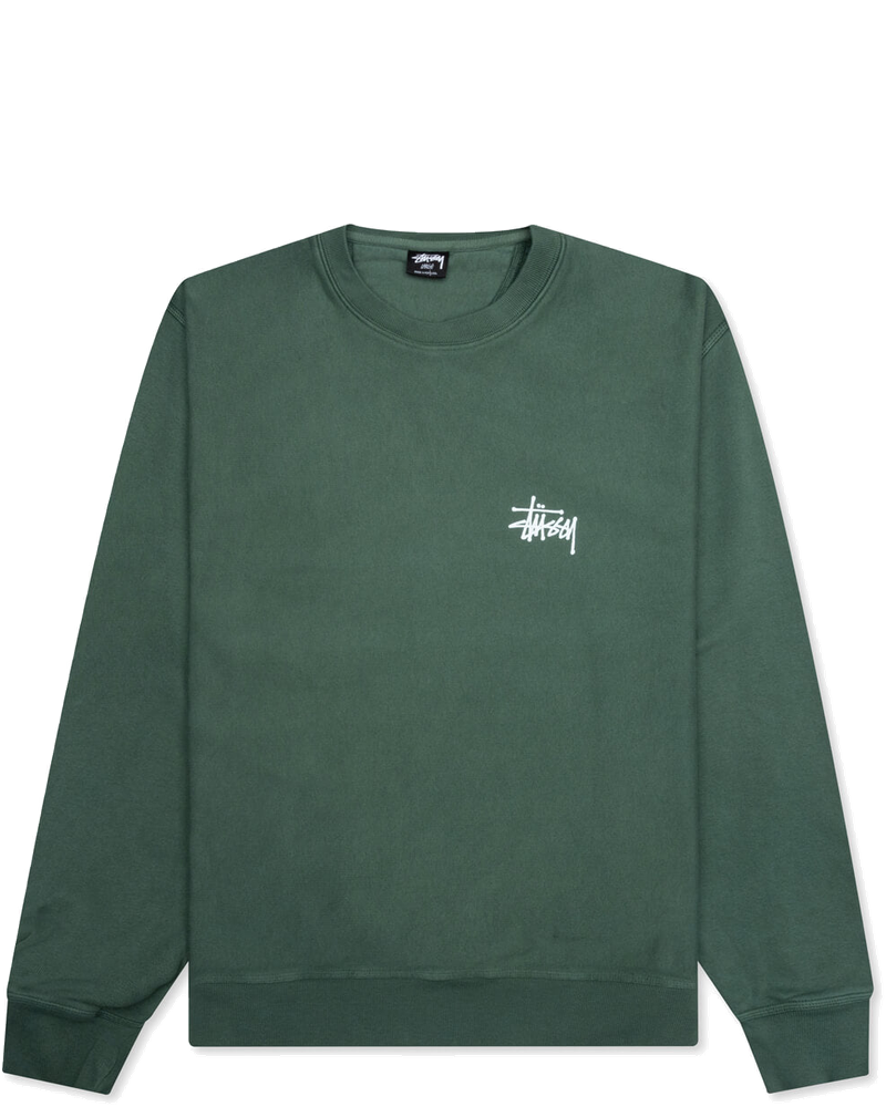 Basic Stussy Pigment Dyed Crew Stussy – Гарантія оригінальності
