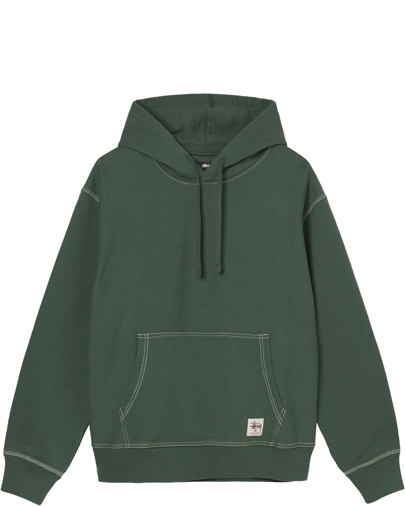 Mens Contrast Stitch Label Hood Forest Stussy оригінал – Купити в Україні
