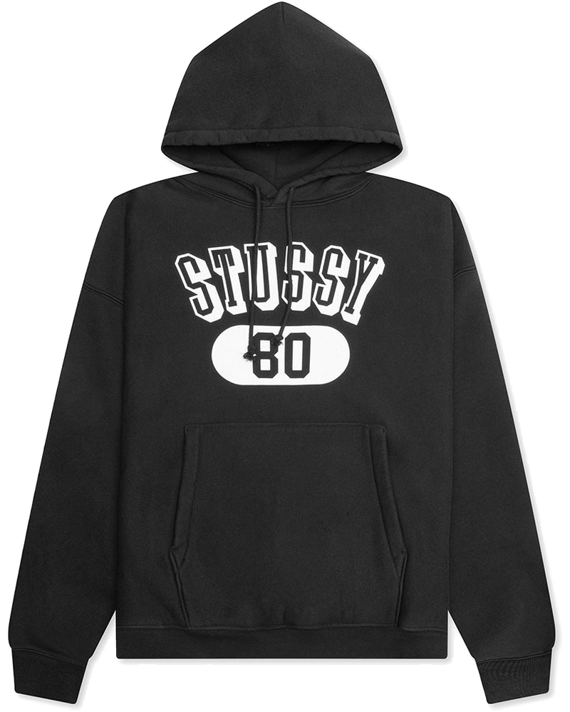80 Relaxed Hood Washed Black Stussy оригінал – Купити в Україні