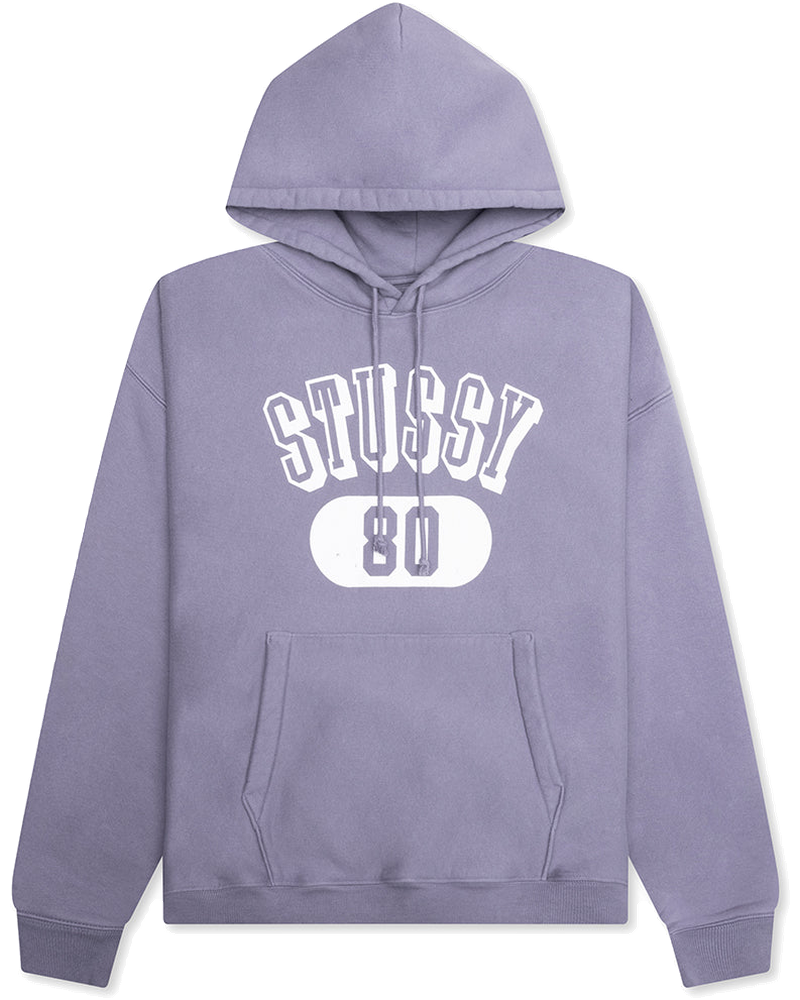 80 Relaxed Hood Ash Purple Stussy оригінал – Купити в Україні