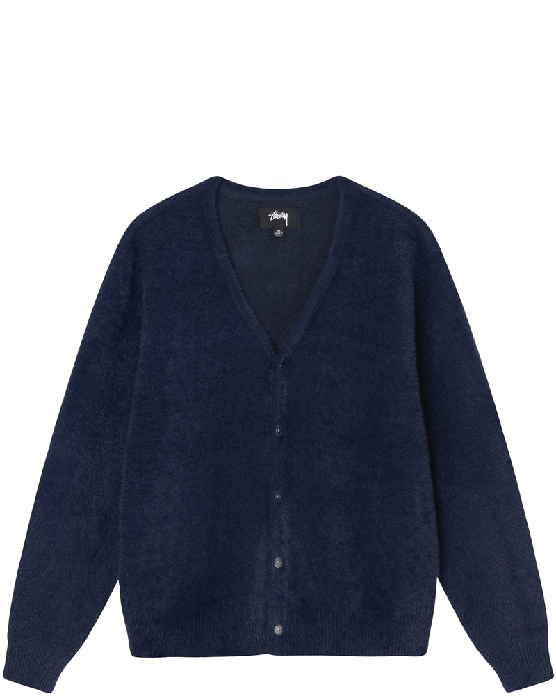 Mens Shaggy Cardigan Deep Navy Stussy – Гарантія оригінальності