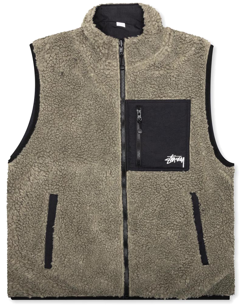Sherpa Reversible Vest Stussy – Гарантія оригінальності